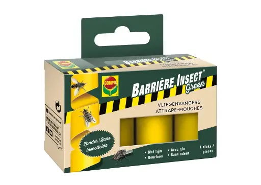 [COMPO-2434212017] COMPO Barrière Insect Green Vliegenvangers - 4st
