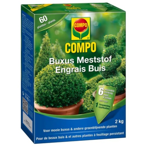 [COM1572602017] COMPO Meststof Buxus & Ilex - 2 kg