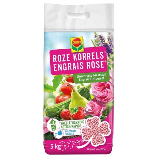 [11-007201] COMPO Roze Korrels - 5 kg