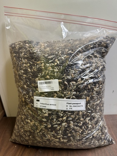 [04-009114] Helianthus annuus GIGANTEUS - ca 5 kg -B-NL- 4000 m²