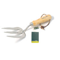 [12-007783] PETITE FOURCHE A MAIN DENTS PLATES - inoxydable
