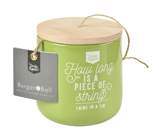 [12-007607] Burgon & Ball - Opbergdoos voor koord - groen