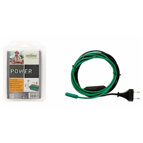 [12-008798] Bodemverwarmingskabel 10 m - 8 m verwarmd - 40 W
