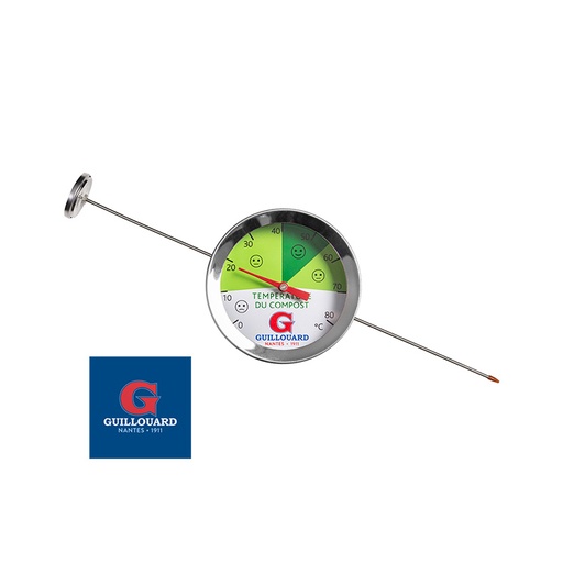 [12-007509] Thermometre a compost - bi-metal - 50 cm