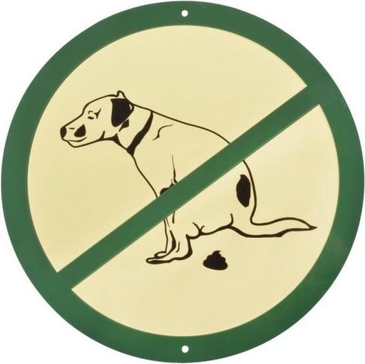 [ESC-HB21] BORD NIET POEPEN