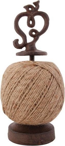 [ESC-W8414] BINDTOUWHOUDER MET CA. 140 M JUTETOUW