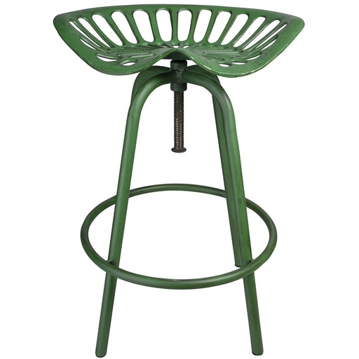[12-007560] Chaise tracteur - verte