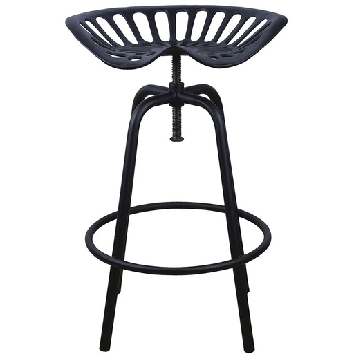 Chaise tracteur - noir