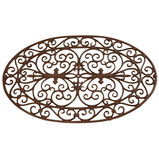 [ESS-LH47] DOORMAT CAST IRON,OVAL