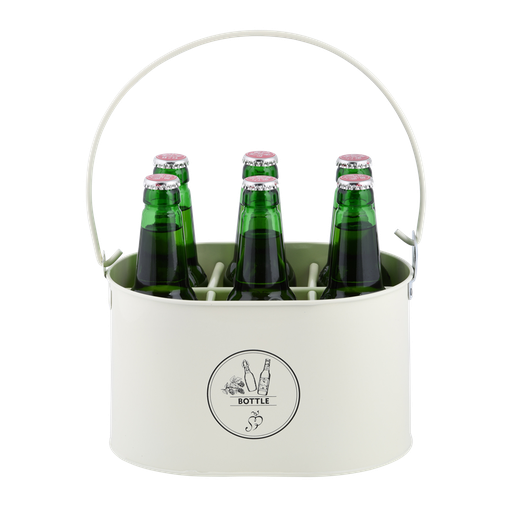 [ESS-C2104] FLESSENKRAT MET OPENER,CREMEWIT