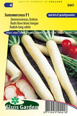 [01-000441] Radis rave blanc SUMMER CROSS F1 (DAIKON) - ca 40 s