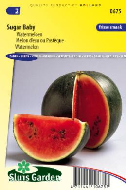 [01-000675] Watermeloen SUGAR BABY - ca 35 z