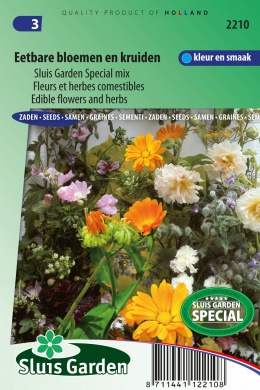 [01-002210] Mengsel EETBARE BLOEMEN EN KRUIDEN - ca 1,5 g
