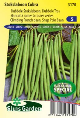 [01-003170] Stok- of staakbonen COBRA - ca 55 g