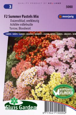 [01-005000] Achillea of duizendblad SUMMER PASTELS F2 MIX - ca 250 z
