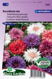 [01-005265] Centaurea cyanus dubbel gemengd - ca 220 z