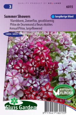 [01-006015] Phlox drummondii SUMMER SHOWERS - ca 75 z