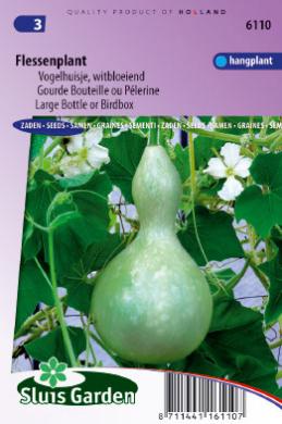 [01-006110] Sierkalebassen FLESSENPLANT/VOGELHUISJE - ca 25 z