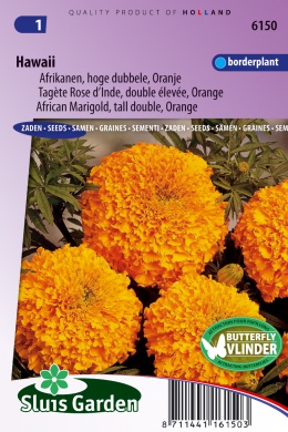 [01-006150] Tagetes erecta of afrikaan HAWAI - ca 150 z