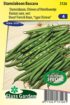 [01-003126] Haricots nains - Mange tout BACCARA - ca 65 g