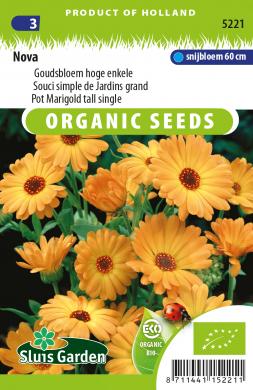 [01-005221] Calendula officinalis of goudsbloem NOVA (BIO) - ca 75 z