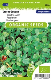[01-000066] Postelein bio GEWONE GROENE - ca 3 g