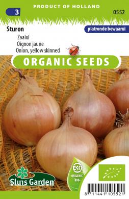 [01-000552] OIGNONS A SEMER,STURON BIO,ca. 215 graines