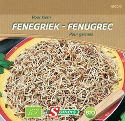 [03-066303] Bio kiemgroenten FENEGRIEK - ca 50 g