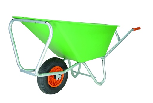 [ALT-170L-PE-KG] LANDBOUWKRUIWAGEN 17L-PE GV + GEEL WIEL