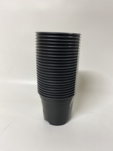 [MUL-9VOL] PLASTIC PLANTENPOTJES 9 CM ROND,25 ST