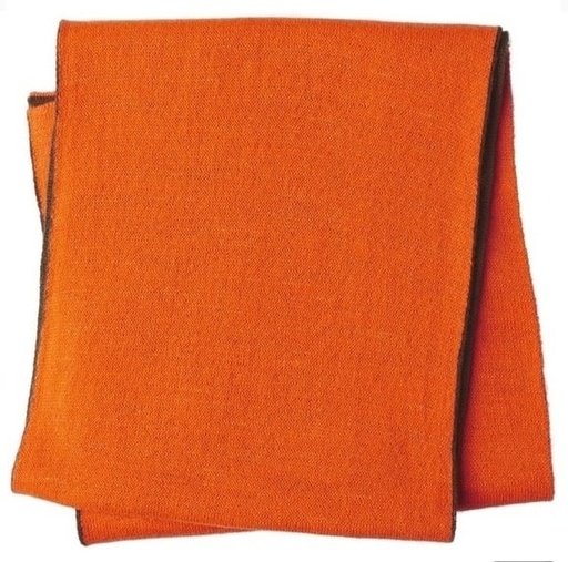 [SEE18020789099] REVERSIBLE SCARF ORANGE/GREEN