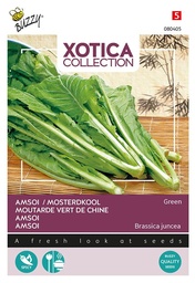 [02-080405] Amsoi of mosterdkool MUNG CHOI GROEN - ca 3 g