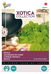 [02-080408] Chinese spinazie BAYAM of KLAROEN - ca 1,5 g