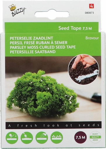 [02-080873] Persil frisée rubans de graines BRAVOUR - ca 7,5 m