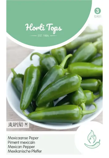 [02-012451] Mexicaanse peper JALAPENO-M - ca 2 g