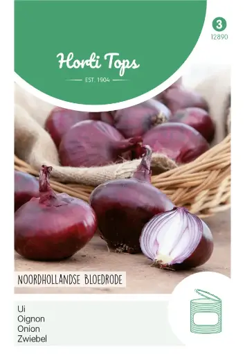 [02-012890] Zaaiajuin rood NOORDHOLLANDSE BLOEDRODE - ca. 4 g