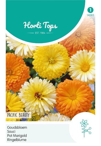 [02-014085] Calendula officinalis of goudsbloem PACIFIC BEAUTY - ca 2 g