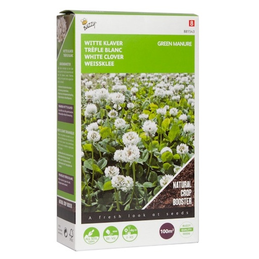 [02-881543] Trèfle BLANC - ca 100 g - 100 m²
