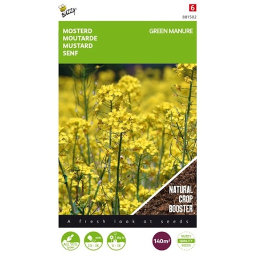 [02-881502] MOUTARDE JAUNE - ca 140 g - 125 m²