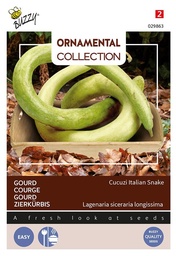 [02-029863] Sierkalebassen CUCUZI (Italian snake) - ca 2,5 g
