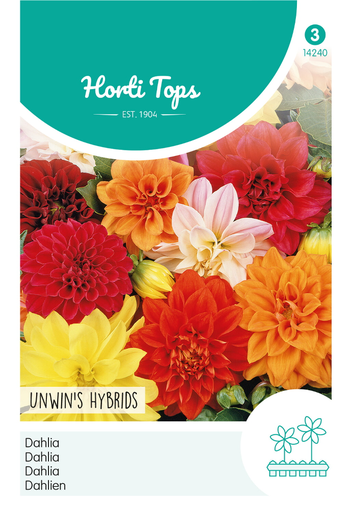 [02-014240] Dahlia variabilis UNWIN'S HYBRIDE - ca 0,75 g