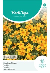 [02-014795] Tagetes tenuifolia randjesafrikaan oranje - ca 0,75 g