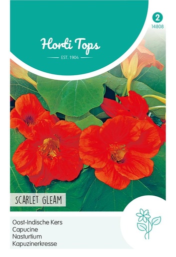 [02-014808] Tropaeolum majus SCARLET GLEAM - ca 3 g