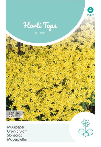 [02-015472] Sedum acre MUURPEPER - ca 0,125 g