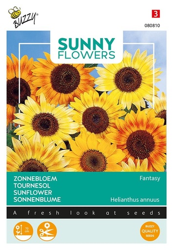 [02-080810] Helianthus annuus Fantasy - ca 1 g