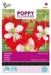 [02-080856] Papaver somniferum DANISH FLAG - ca 0,75 g