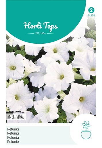 [02-014578] Petunia BOULE DE NEIGE - ca 0,2 g