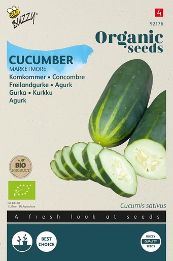 [02-092176] Bio - Concombre culture sous verre MARKETMORE - ca 1,5 g