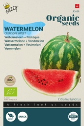 [02-092429] Bio - Watermeloen CRIMSON SWEET - ca 1 g