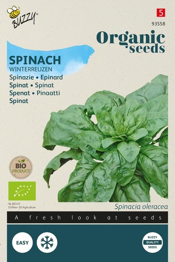 [02-093558] Spinazie WINTERREUZEN (BIO) - ca. 15 g
